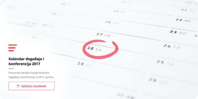 kalendar dogadjaja i konferencija